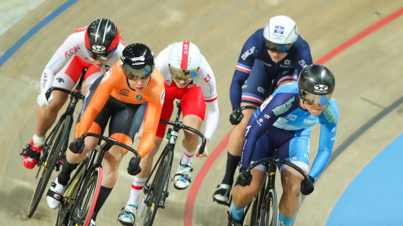 GEEN MEDAILLES IN KEIRINGTOERNOOI DAMES