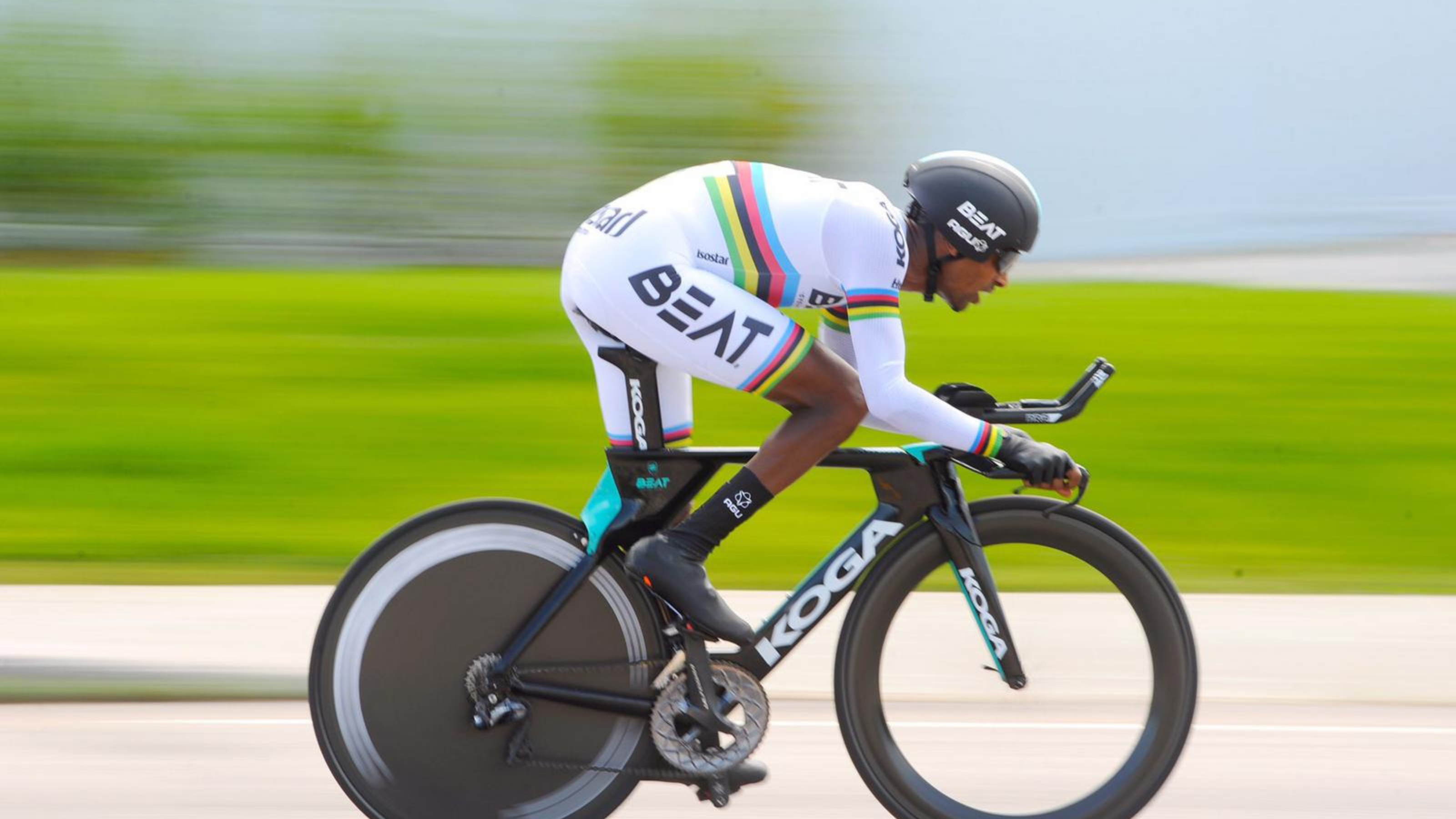 Daniel Abraham wint ITT in Para-Cycling World Cup Baie-Comeau